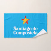 Stars of Spain – Santiago de Compostela Bad Handdoek (Handdoek)