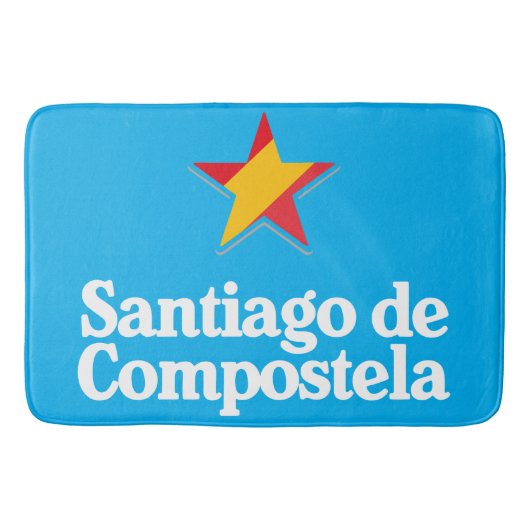 Stars of Spain – Santiago de Compostela Badmat (Voorkant)