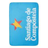 Stars of Spain – Santiago de Compostela Badmat (Voorkant Verticaal)