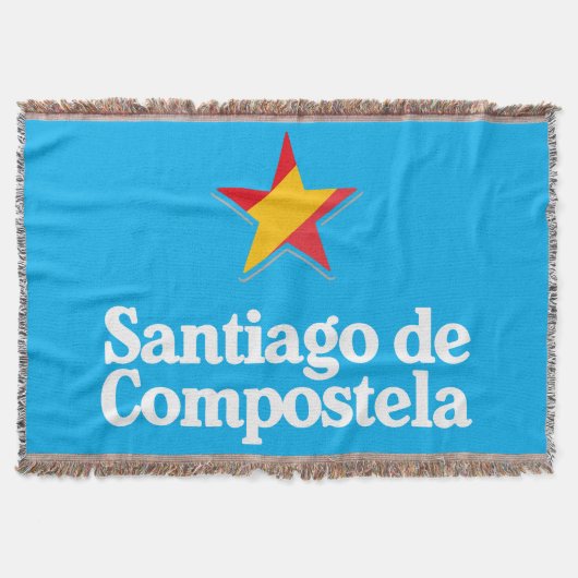 Stars of Spain – Santiago de Compostela Deken (Voorkant)