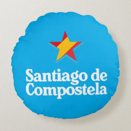 Stars of Spain – Santiago de Compostela Rond Kussen