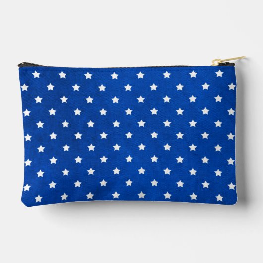 Stars On Digital Fabric Texture by Shirley Taylor Etui (Achterkant)