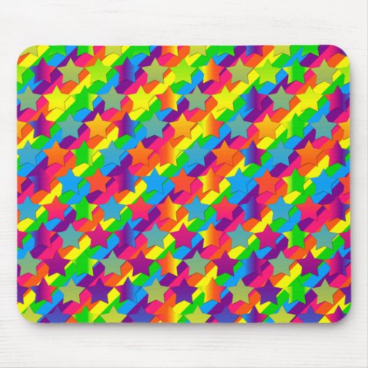 Stars op Stripes-Computer Mousepad Muismat (Voorkant)