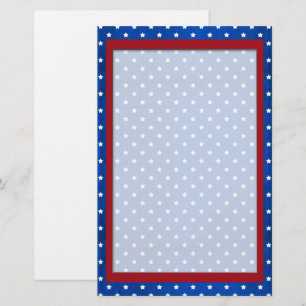 Stars over digitale structuurtextuur van Shirley T Briefpapier