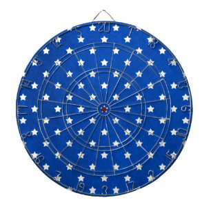 Stars over digitale structuurtextuur van Shirley T Dartbord