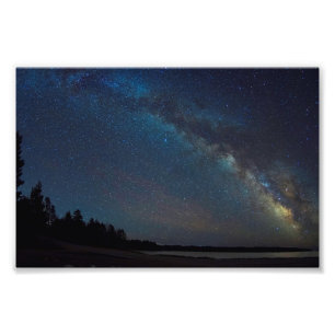 Stars Over Pinkham Bay Bridge 1 Foto Afdruk