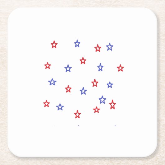 Stars Patriottische Partij  Kartonnen Onderzetters (Voorkant)