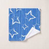 Stars patroon bad handdoek (Wasdoekje)
