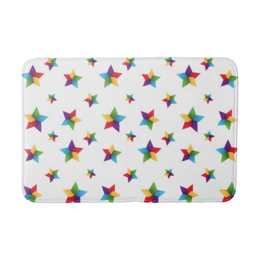 Stars patroon badmat (Voorkant)