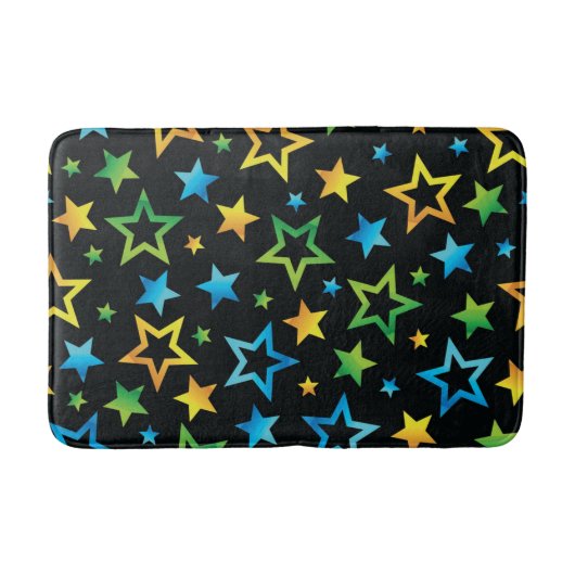 Stars patroon badmat (Voorkant)