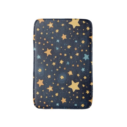 Stars patroon badmat (Voorkant Verticaal)