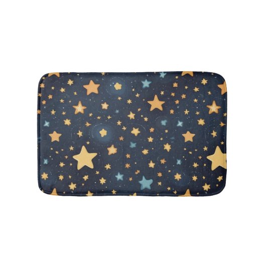 Stars patroon badmat (Voorkant)