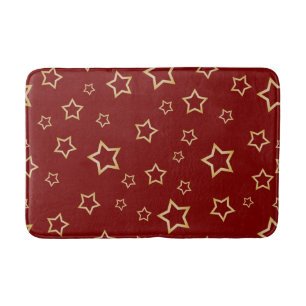 Stars patroon badmat