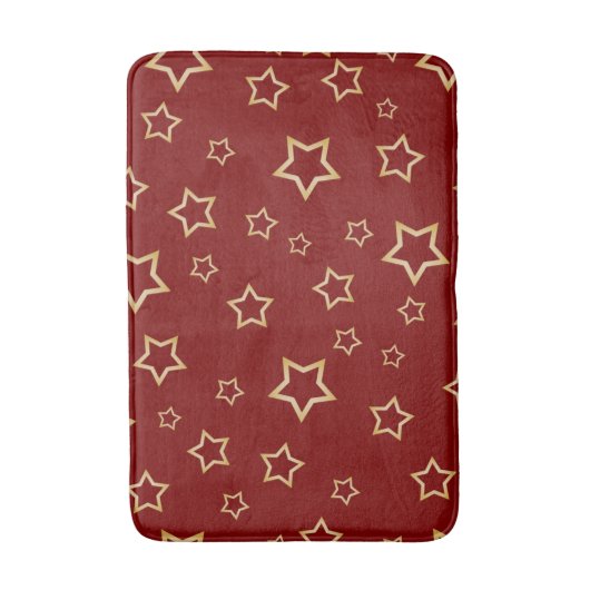 Stars patroon badmat (Voorkant Verticaal)