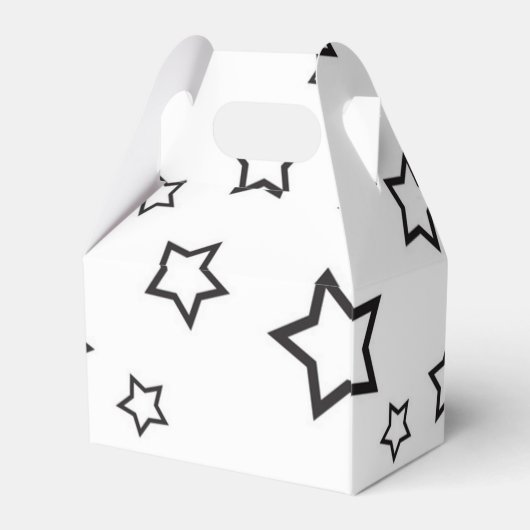 Stars patroon bedankdoosjes (Achterkant)