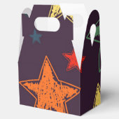 Stars patroon bedankdoosjes (Geopend)