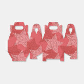 Stars patroon bedankdoosjes (Uitgevouwen)