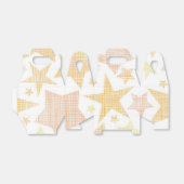 Stars patroon bedankdoosjes (Uitgevouwen)