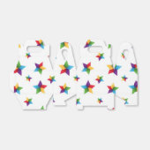Stars patroon bedankdoosjes (Uitgevouwen)