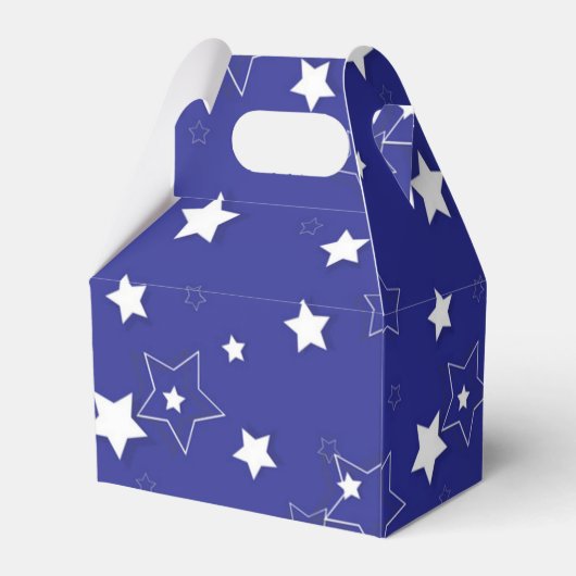 Stars patroon bedankdoosjes (Achterkant)