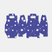 Stars patroon bedankdoosjes (Uitgevouwen)