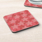 Stars patroon bier onderzetter (Linkerzijde)