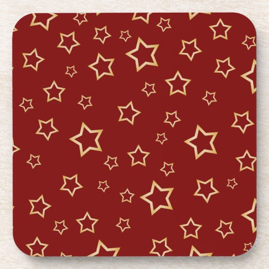 Stars patroon bier onderzetter (Voorkant)