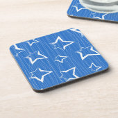 Stars patroon bier onderzetter (Linkerzijde)