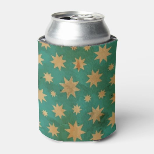 Stars patroon blikjeskoeler (Blikje Voorkant)