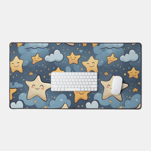 Stars patroon bureaumat (Keyboard & Muis)