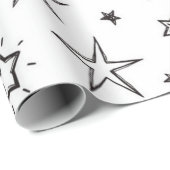 Stars patroon cadeaupapier (Rol Hoek)