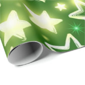 Stars patroon cadeaupapier (Rol Hoek)