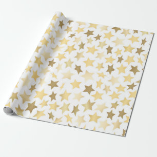 Stars patroon cadeaupapier
