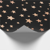 Stars patroon cadeaupapier (Hoek)