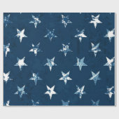Stars patroon cadeaupapier (Vlak)