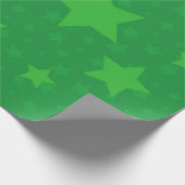 Stars patroon cadeaupapier (Hoek)