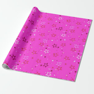 Stars patroon cadeaupapier