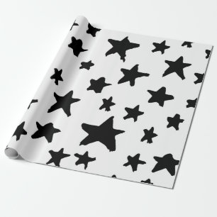 Stars patroon cadeaupapier