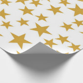 Stars patroon cadeaupapier (Hoek)