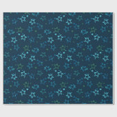 Stars patroon cadeaupapier (Vlak)
