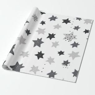 Stars patroon cadeaupapier