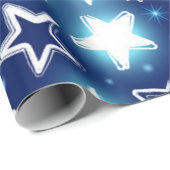 Stars patroon cadeaupapier (Rol Hoek)