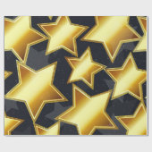 Stars patroon cadeaupapier (Vlak)