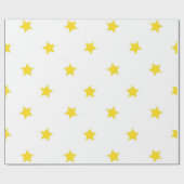 Stars patroon cadeaupapier (Vlak)