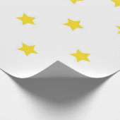 Stars patroon cadeaupapier (Hoek)