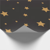 Stars patroon cadeaupapier (Hoek)