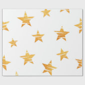 Stars patroon cadeaupapier (Vlak)