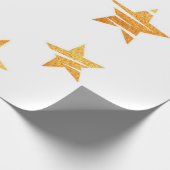 Stars patroon cadeaupapier (Hoek)