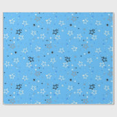Stars patroon cadeaupapier (Vlak)