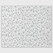 Stars patroon cadeaupapier (Vlak)
